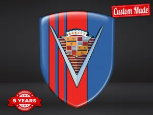 Cadillac Badge Auto Personalizzati Design Max Chic Pro Durevoli ST